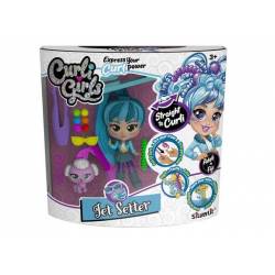 Muñeca Curli Girl Adeli + Mascota Fiji