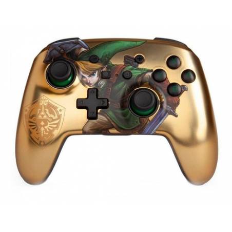 Enhanced Wireless Controller NSW Zelda Dorado