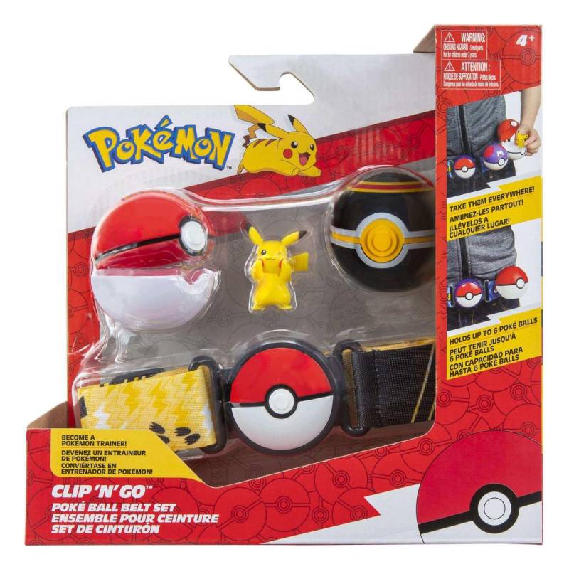 Pókemon Cinturón Entrenador Pikachu